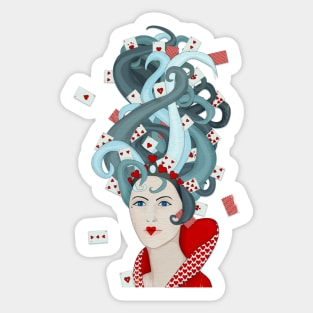 Rococo: Queen of Hearts Sticker